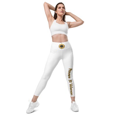Proverbs 31 Woman Premium Quality Leggings With Pockets