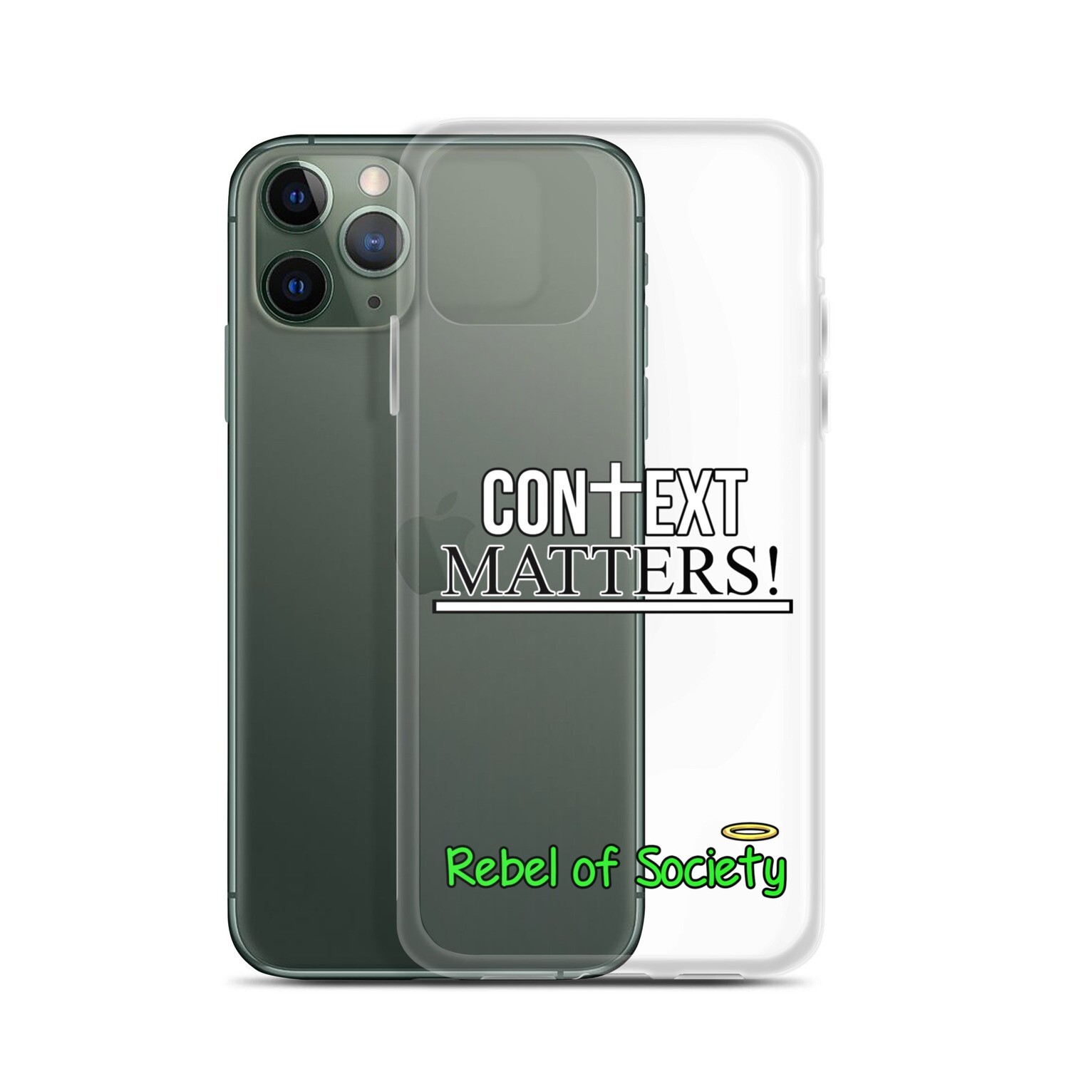 Context Matters Clear Case for iPhone®