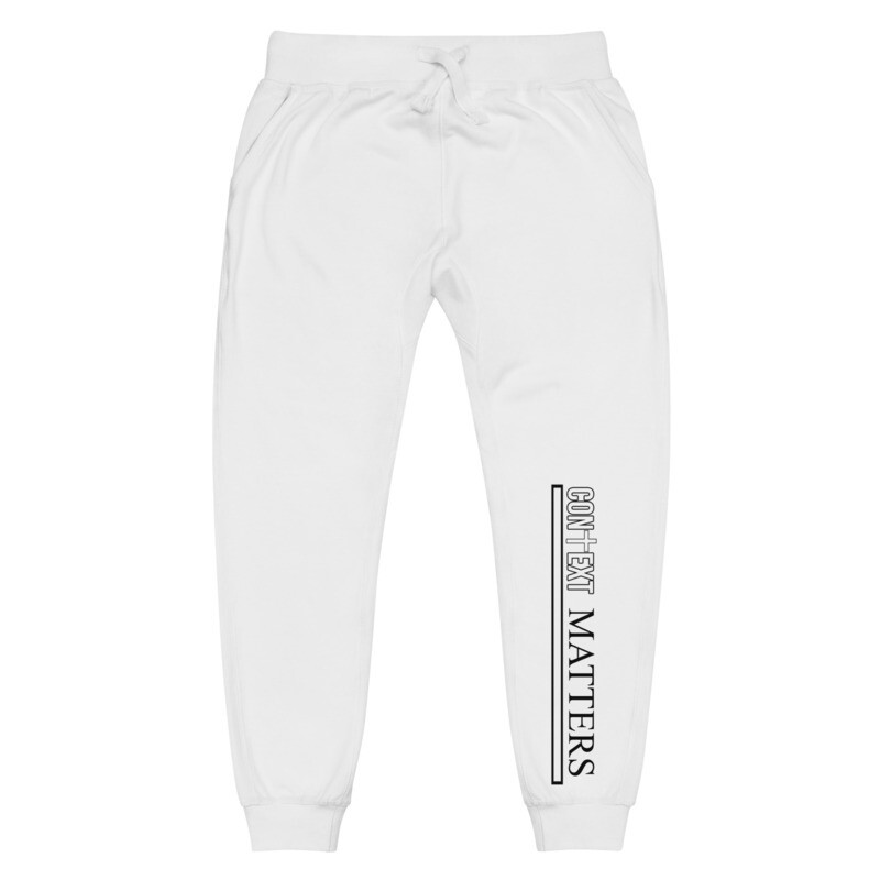 Context Matters!-Unisex Fleece Sweatpants