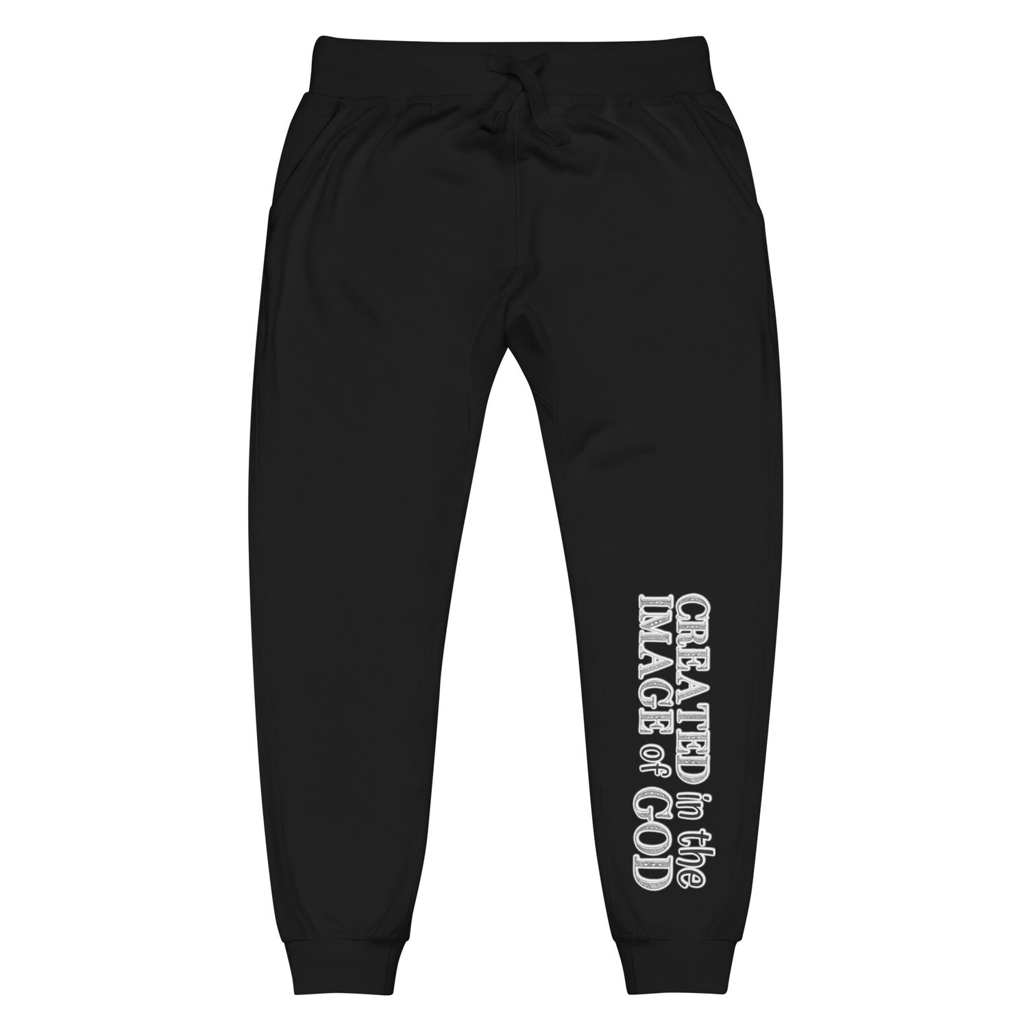 Unisex fleece sweatpants