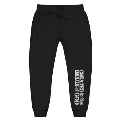Unisex fleece sweatpants