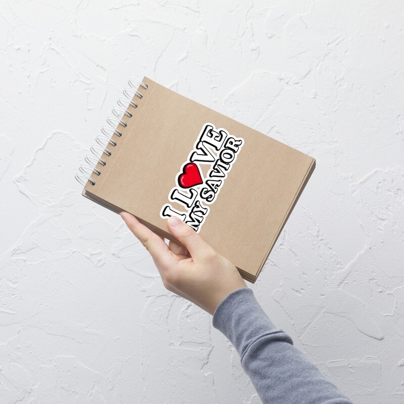 I Love My Savior-Stickers