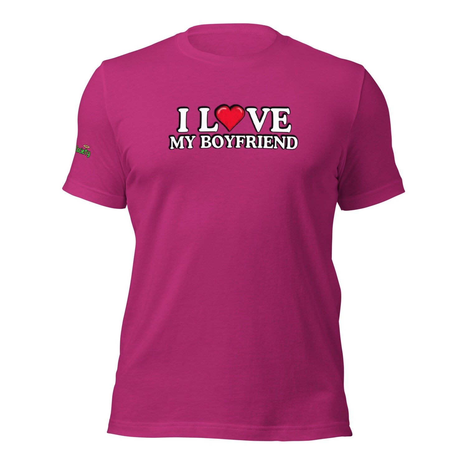 I Love My Boyfriend-Women's T-Shirt