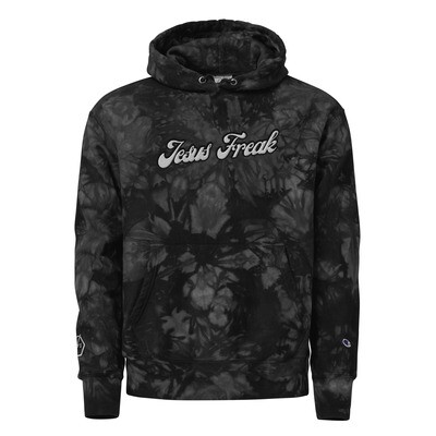 Premium Unisex Champion Scrunch Tie-Dye Hoodie