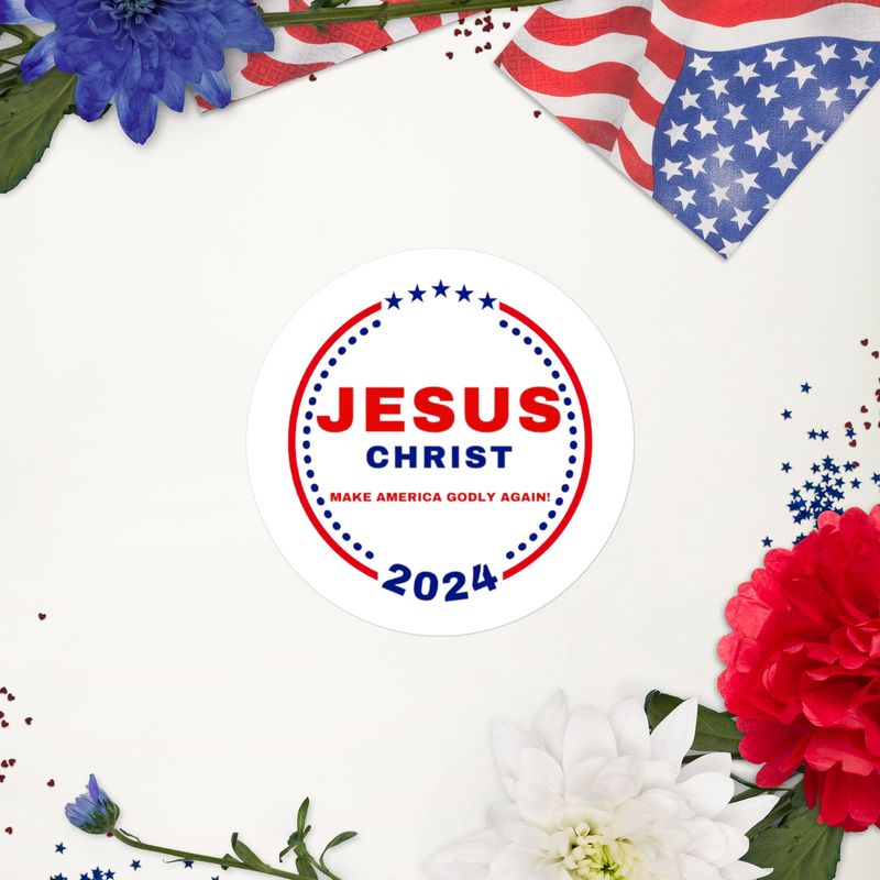 Jesus Christ MAGA - Stickers