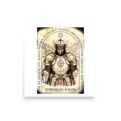 Ephesians 6:10-18 - Poster