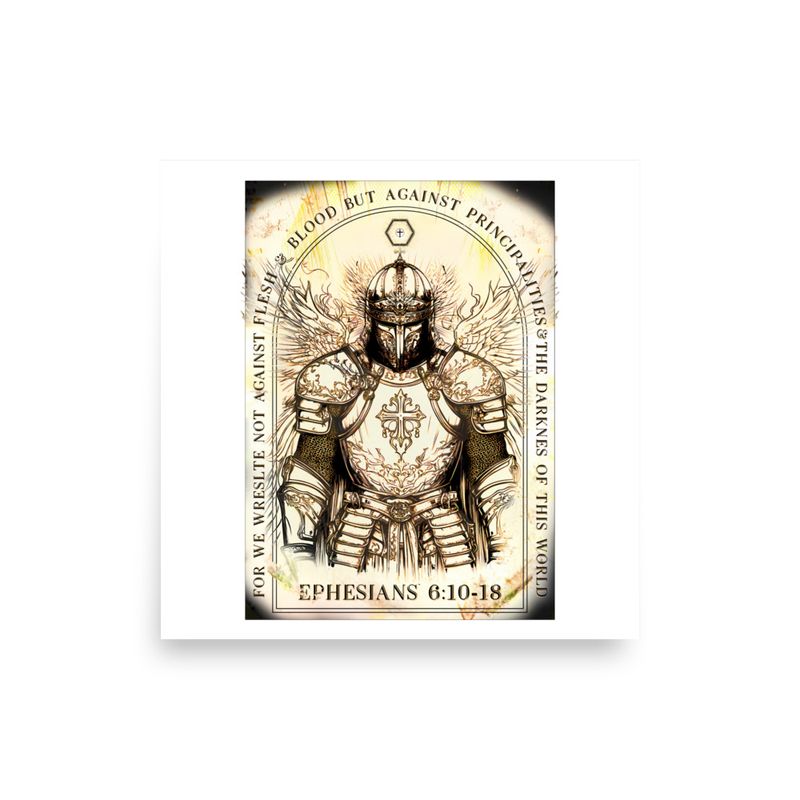 Ephesians 6:10-18 - Poster