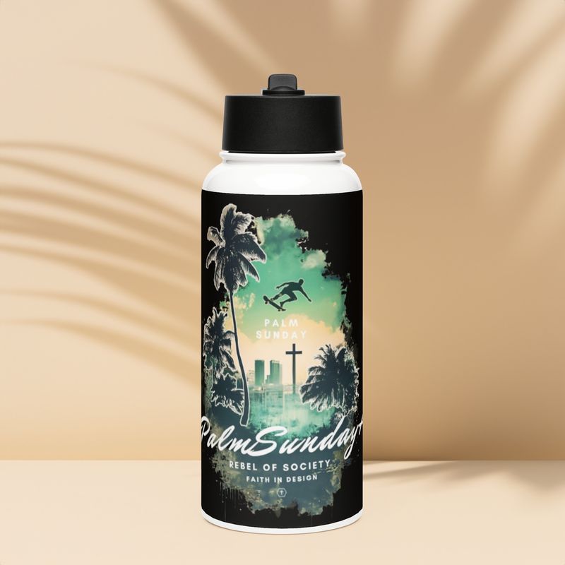 Palm Sunday - Stainless steel water bottle