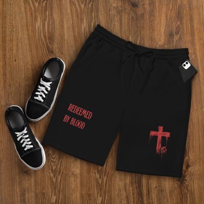 Redeemed by Blood - High Quality-Men's Shorts