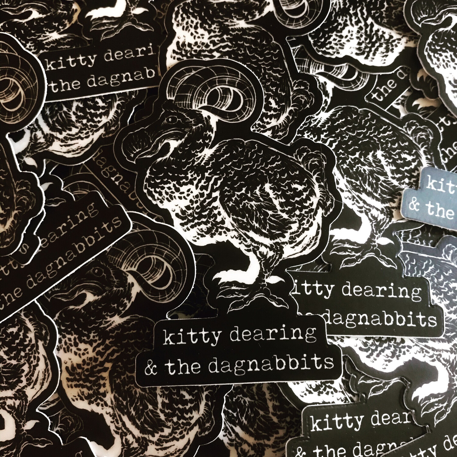 Kitty Dearing &amp; the Dagnabbits Sticker