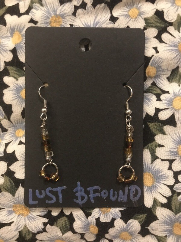 Gem-Toned Dangle Earrings