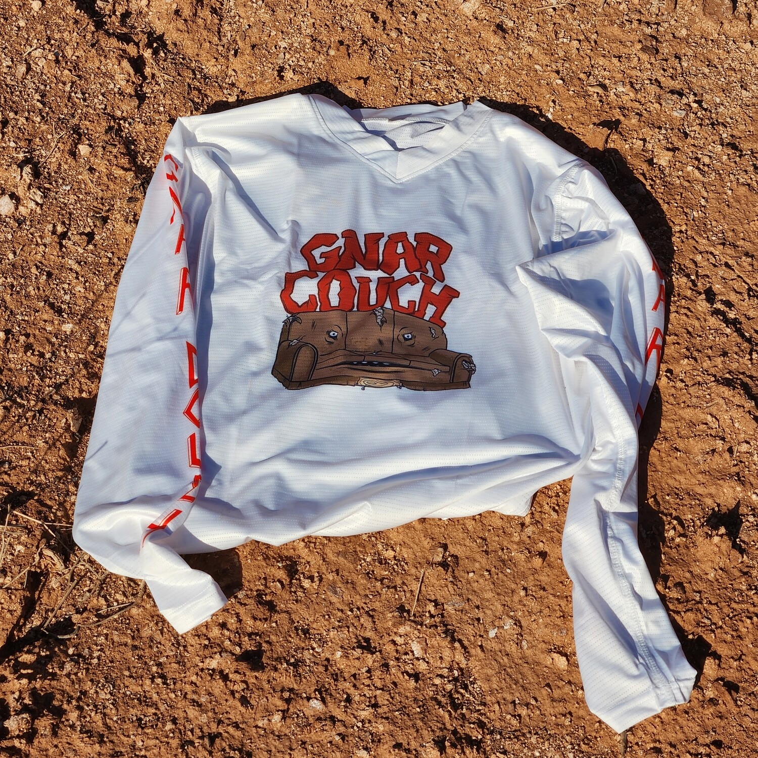 Gnar Couch White Jersey SMALL