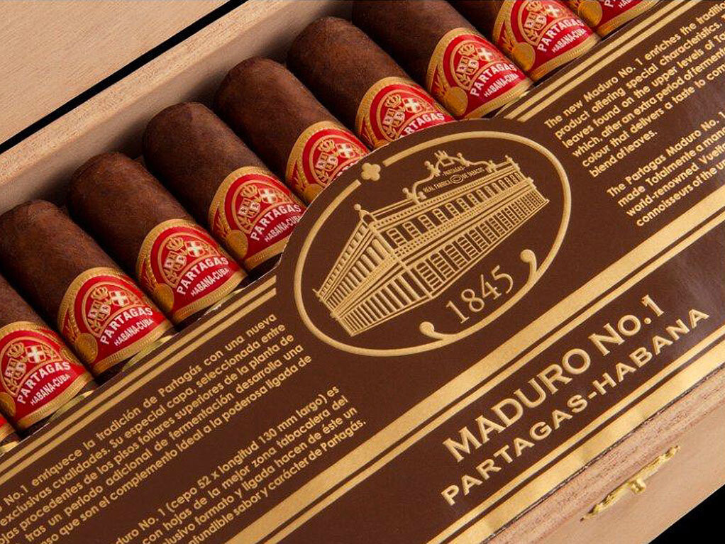 Partagas Maduro No.1 LCDH cabinet