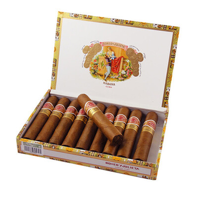 Romeo&amp;Julieta Wide Churchill Box Of 10