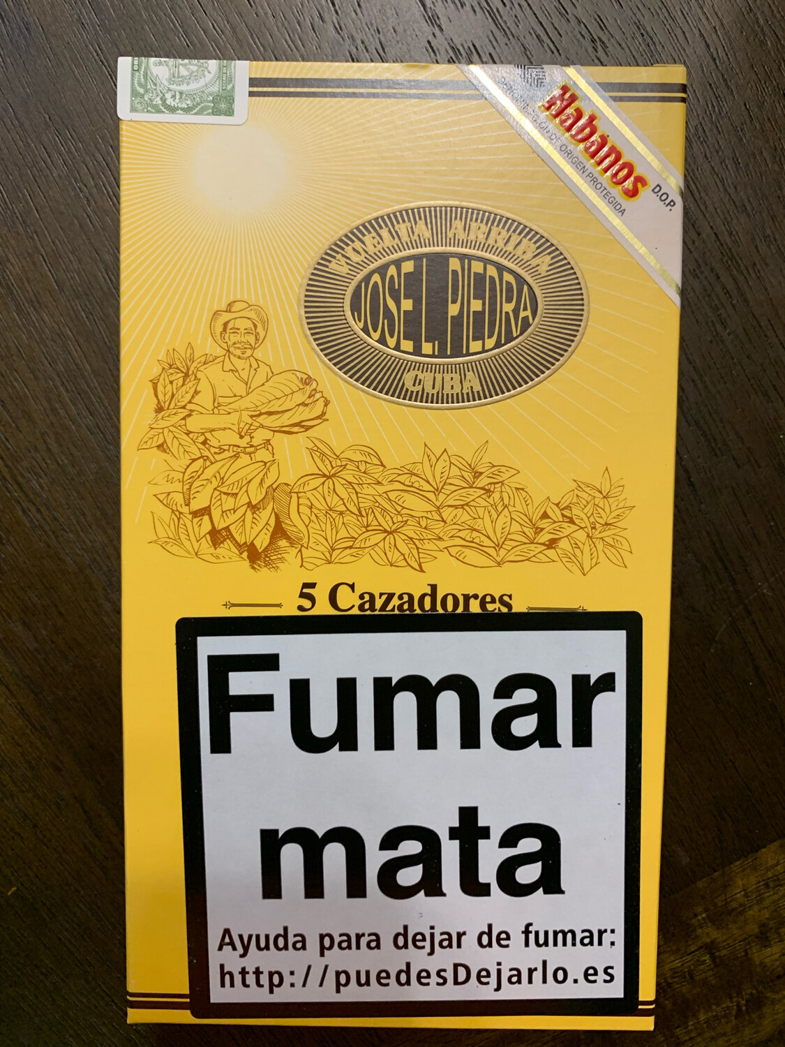 José L. Piedra Cazadores 2017 Cardboard Pack of 5 cigars