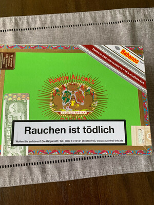 Ramon Allones 90 Aniversario Sr.Henry Exclusivo Alemania 