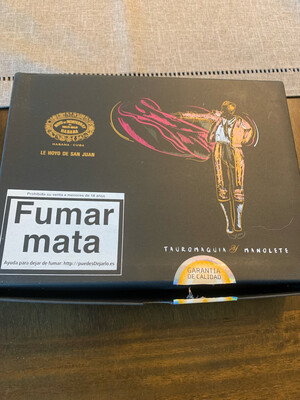 Hoyo de Monterrey Le Hoyo de San Juan 2022 Tauromaquia Spanish release Manolete 
