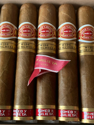 Romeo&amp;Julieta WIDE CHURCHILLS HUMIDOR Single