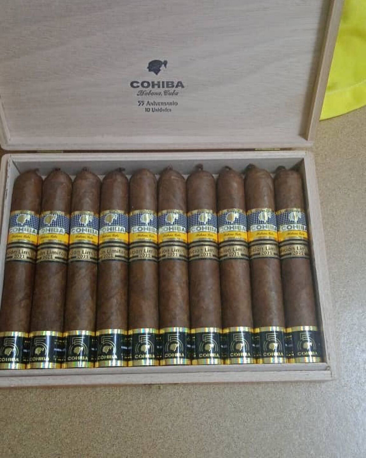 COHIBA 55 ANIVERSARIO – EDICIÓN LIMITADA 2021