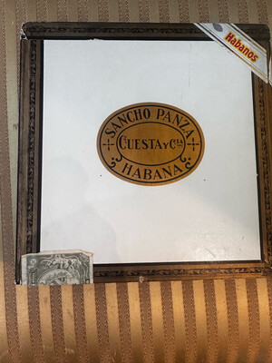 Sancho Panza Coronas Gigantes 2003 Dress Box of 10 cigars - VINTAGE - VERY RARE BOX