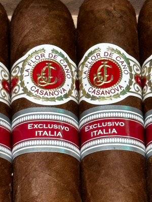 La Flor de Cano Casanova Numbered Box 2304/6000 Torcido Exlusivvamente Para ITALIA