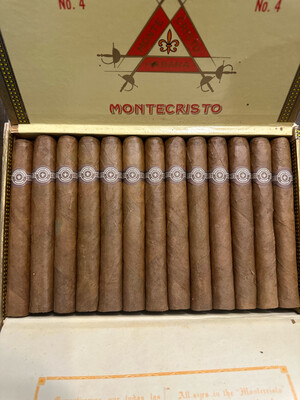 Montecristo No.4 1991 Dress Box of 25 cigars - VINTAGE and VERY RARE box!!!