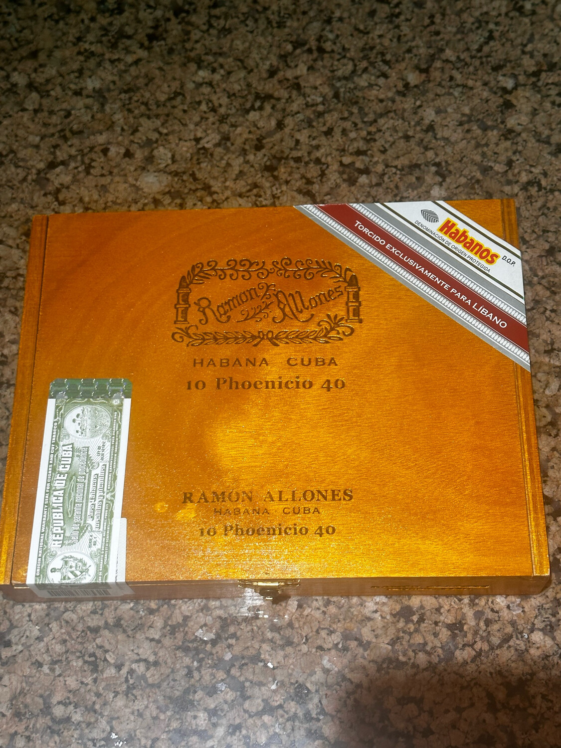 Ramon Allones PHOENICIO 40 (EX. LIBANO 2019) box of 10