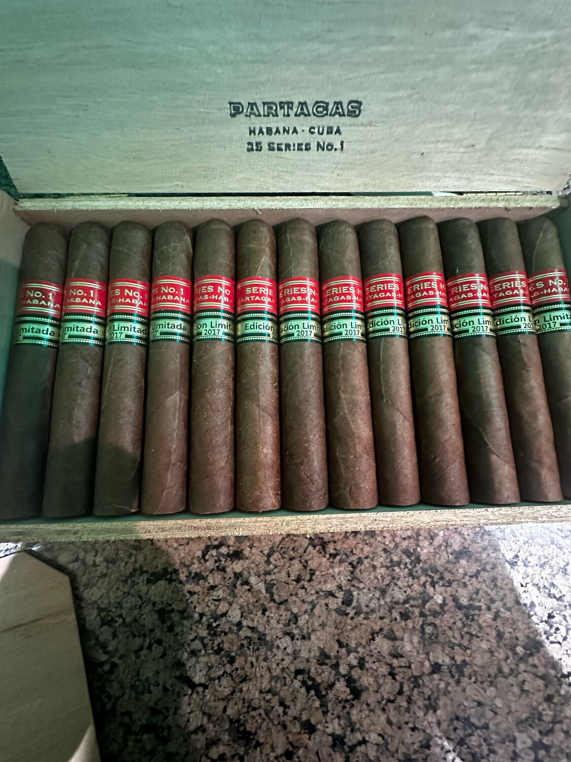 PARTAGAS SERIES NO. 1 EDICION LIMITADA 2017