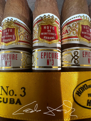 HOYO DE MONTERREY EPICURE NO.3  box of 25