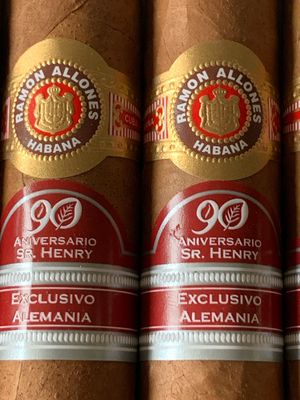 Ramon Allones 90 Aniversario Sr.Henry Exclusivo Alemania single