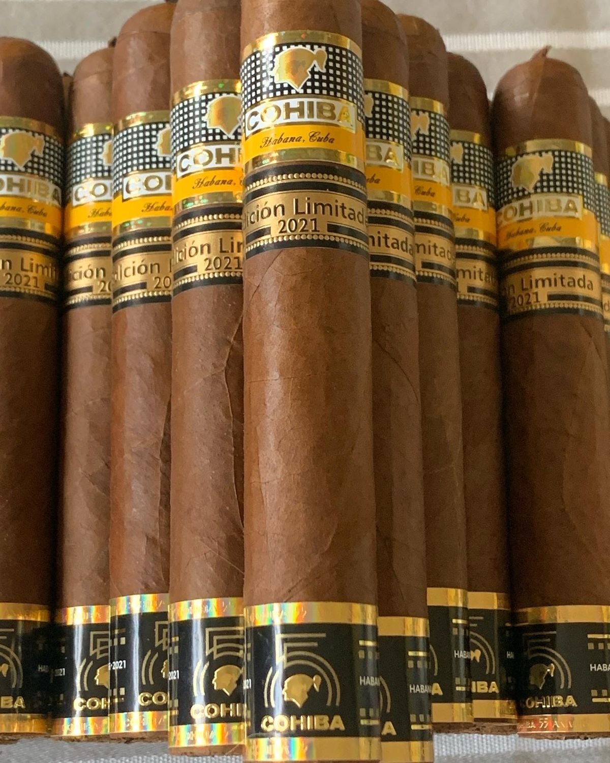 Cohiba 55th ANIVERSARIO Edition LIMITADA 2021 singles 