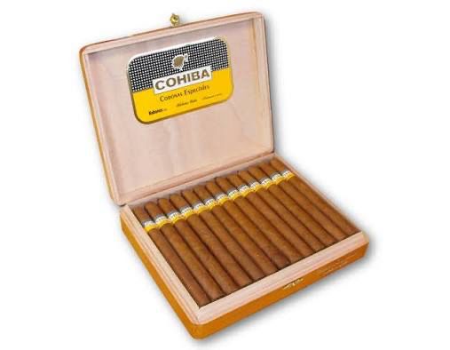 Cohiba Coronas Especiales box of 25