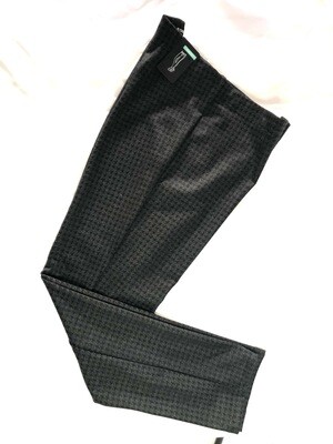 (Marie, Colette) Black Print Trousers