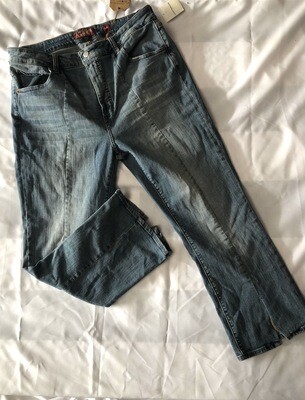 Lucky Brand Denim Jeans With Slit Front Hem