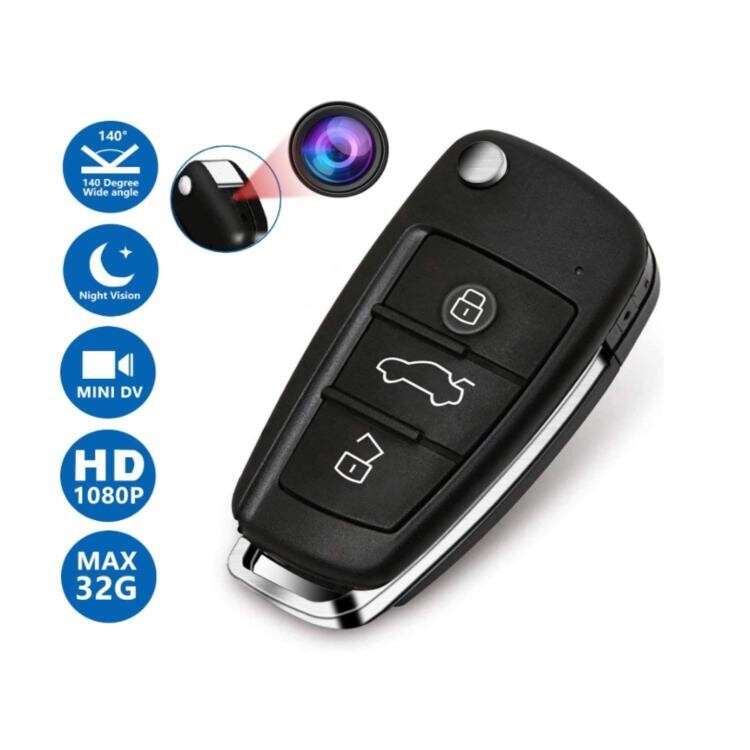 Wireless HD Car Keychain Hidden Camera