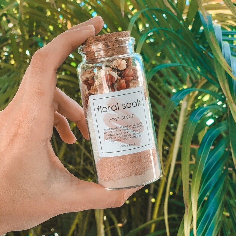 Floral Soak Bath Salts