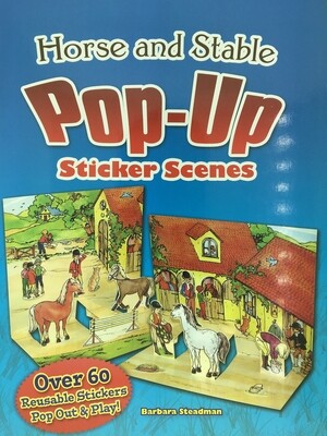 Horse &amp; Stable Pop-Up Sticker Scenes