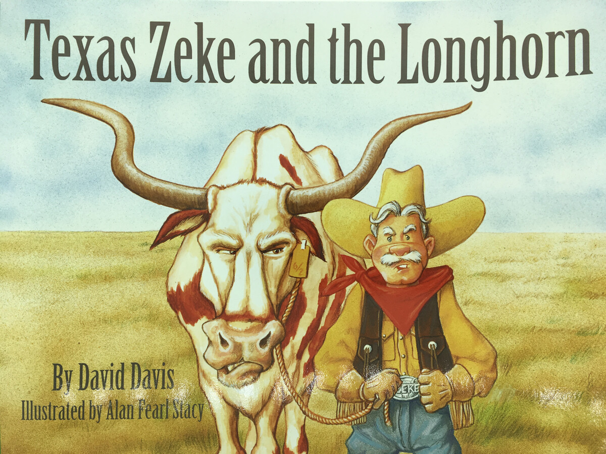 Texas Zeke & the Longhorn (paperback) 