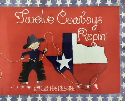 Twelve Cowboys Ropin'