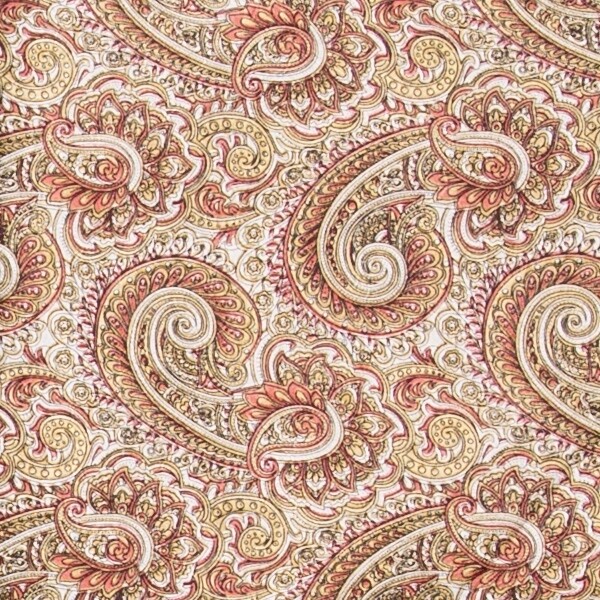 Brass/Bronze Paisley Wild Rag