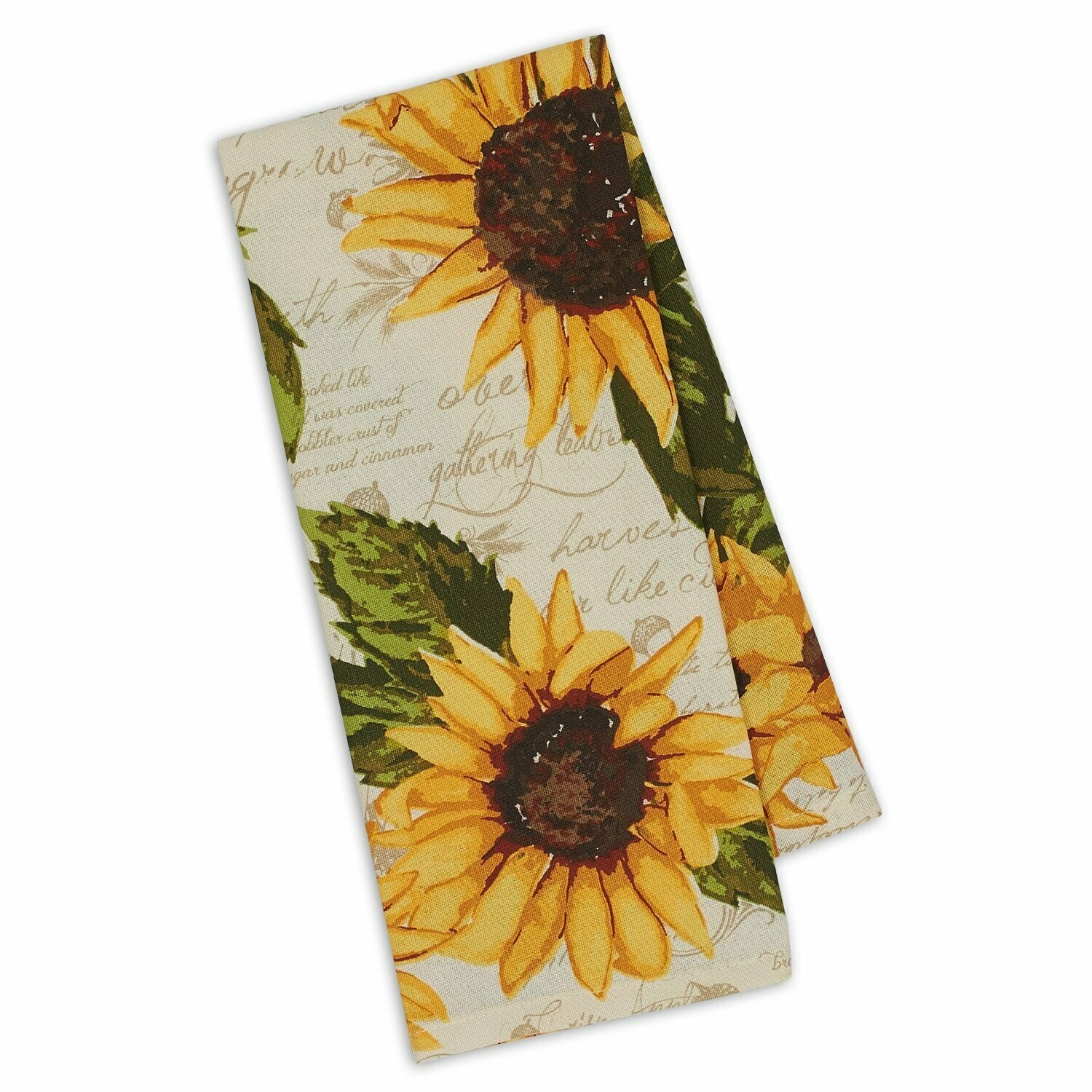 Rustic Sunflower Tea Towel