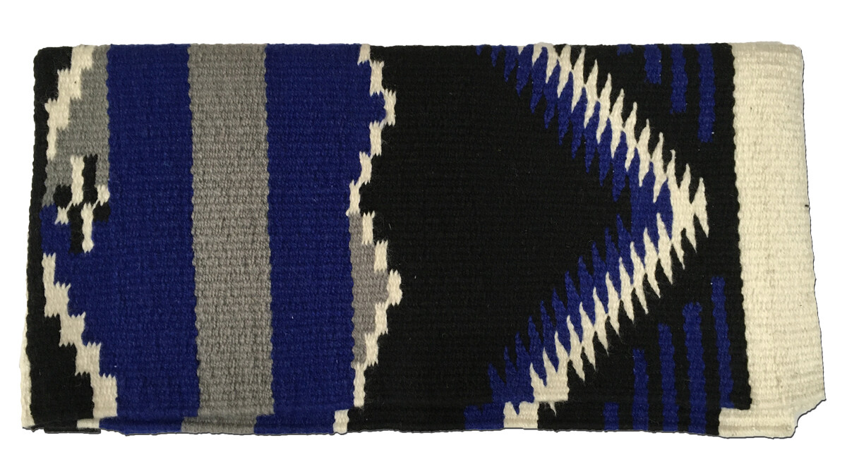 Durango Blk/Roy Saddle Blanket