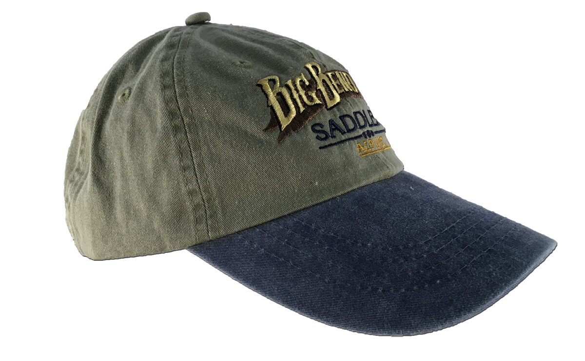 Khaki/Blue Cap