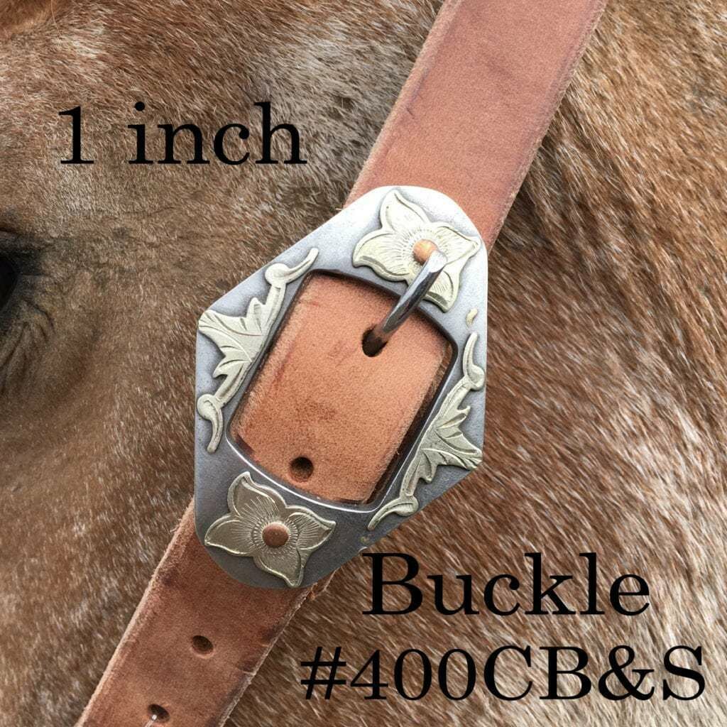 1" Strap headstall w/buckle 400