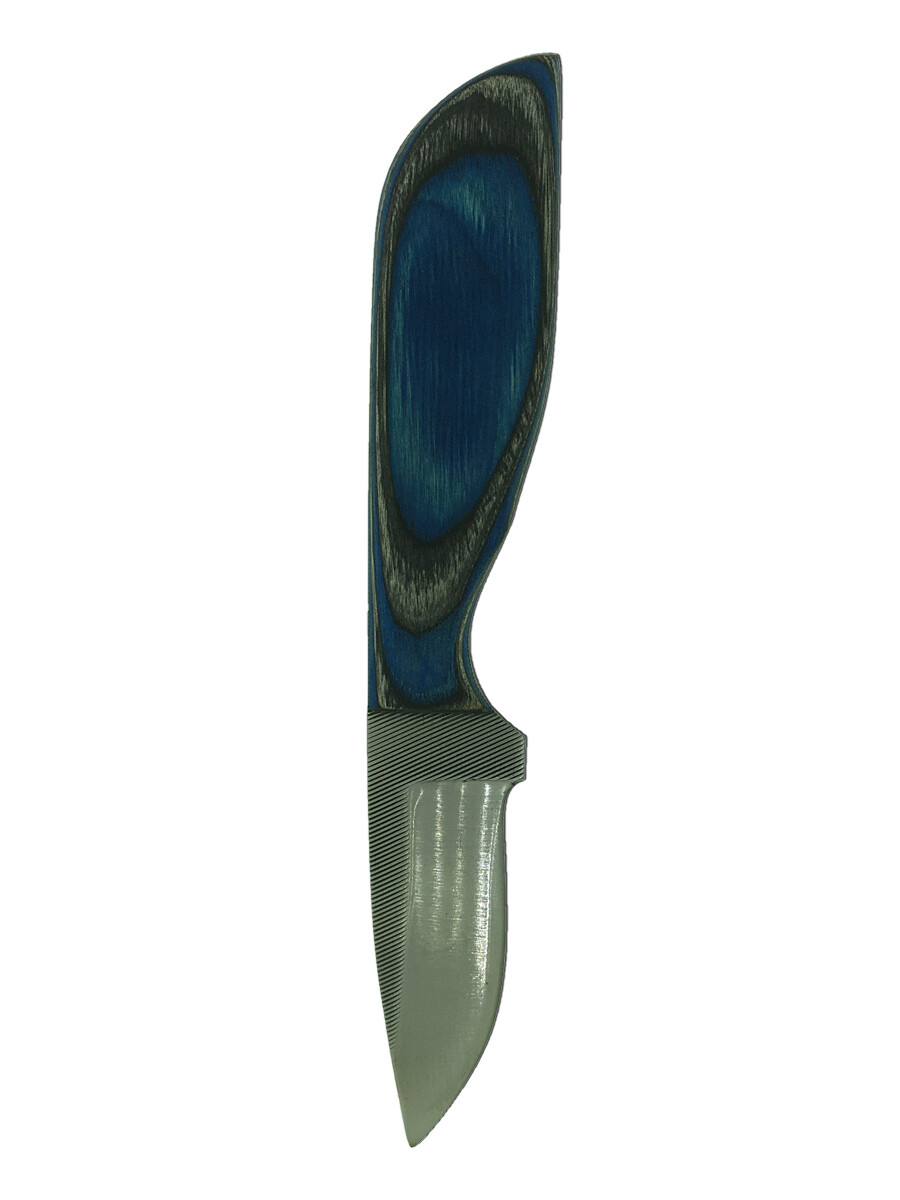 Silver/Blue Wrangler Anza Knife