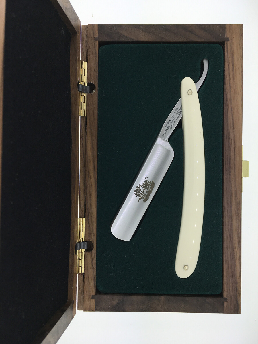 1001GSR Straight Razor white