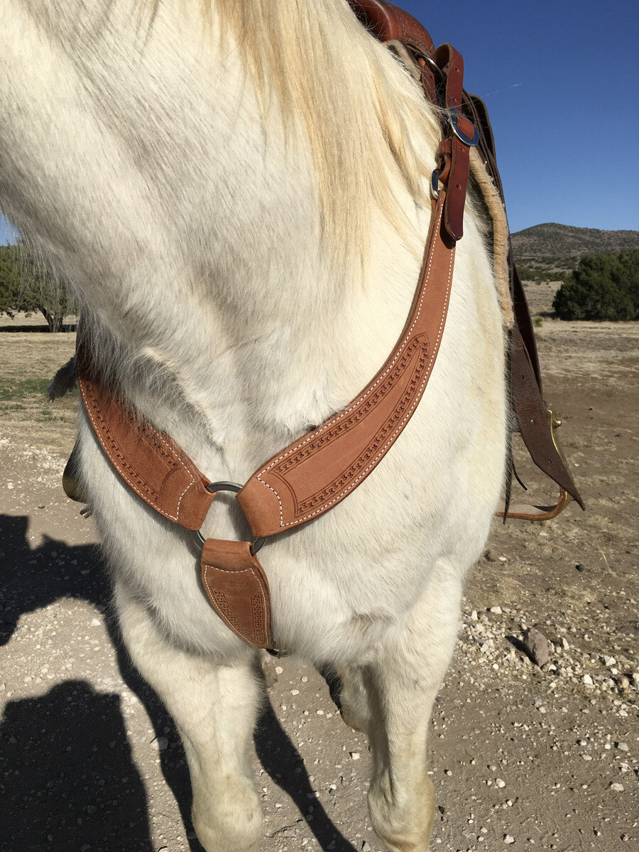 Carlos Rough Out Martingale Breast Collar