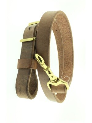 1" Tie down Harness Leather 