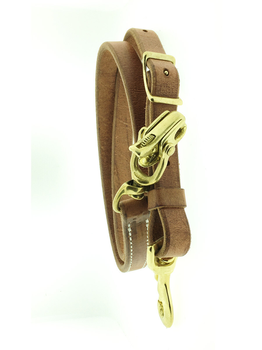 3/4 Locking Snap Tie Down Harness Leather