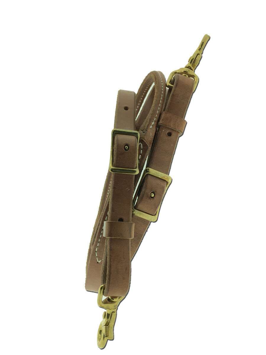 50-1508 Round Harness Leather 8&#39; Roping Reins